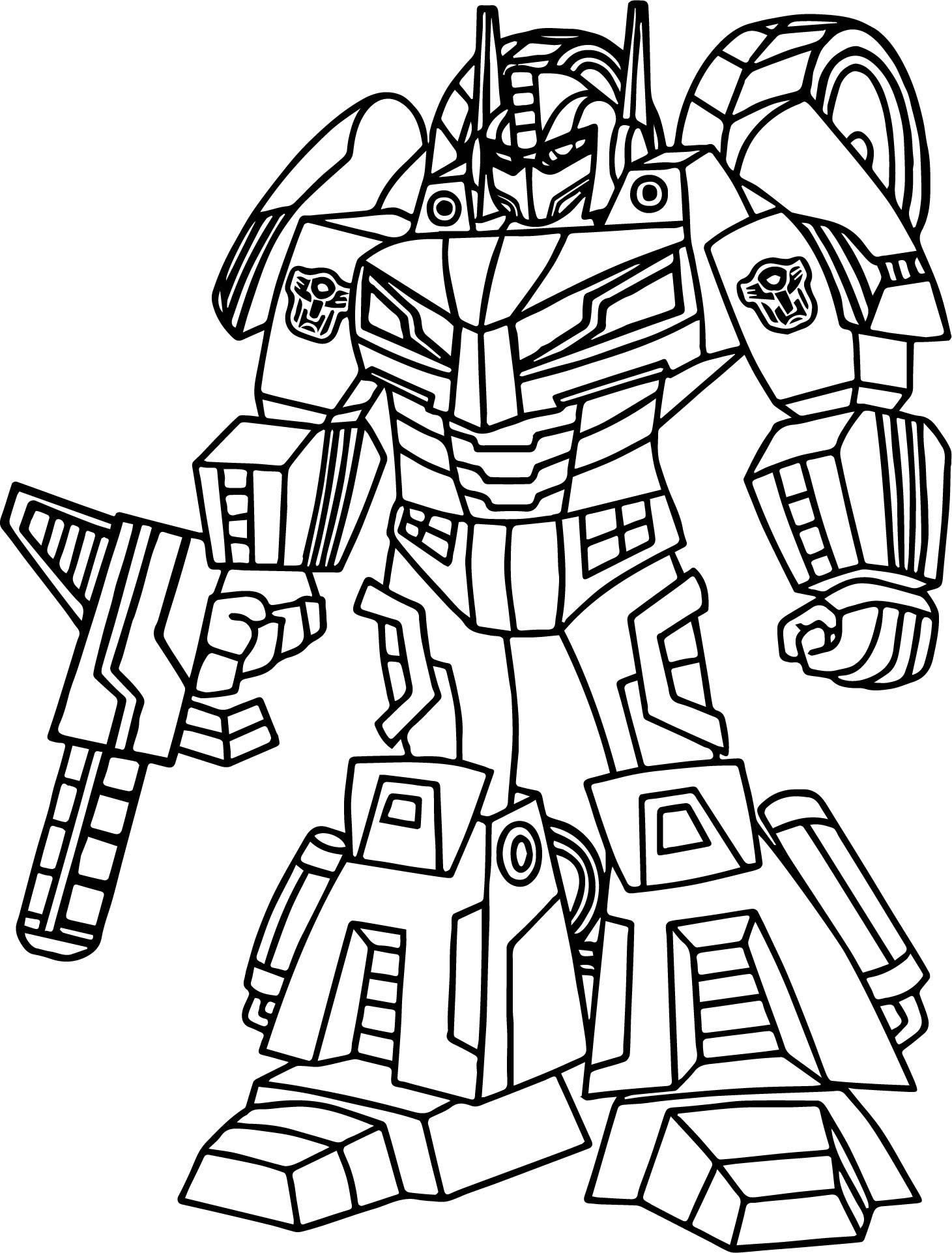 Transformers Coloring Pages Free Download On ClipArtMag