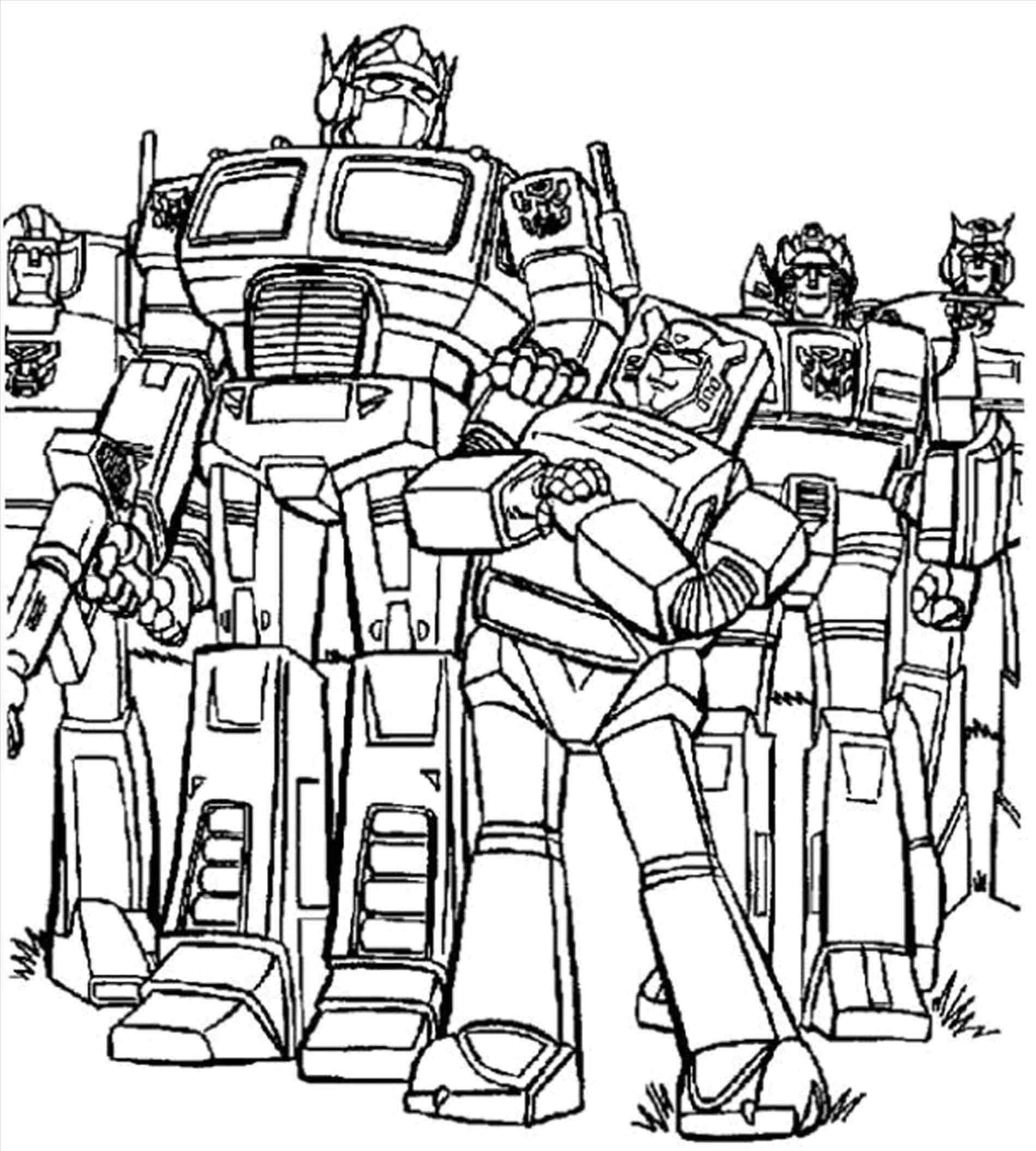 Transformers Coloring Pages Print Or Download For Free For Your Boys
