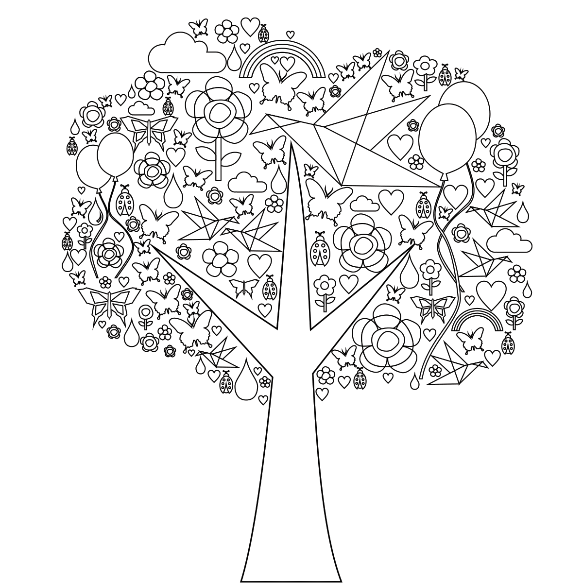Tree Of Life Coloring Pages