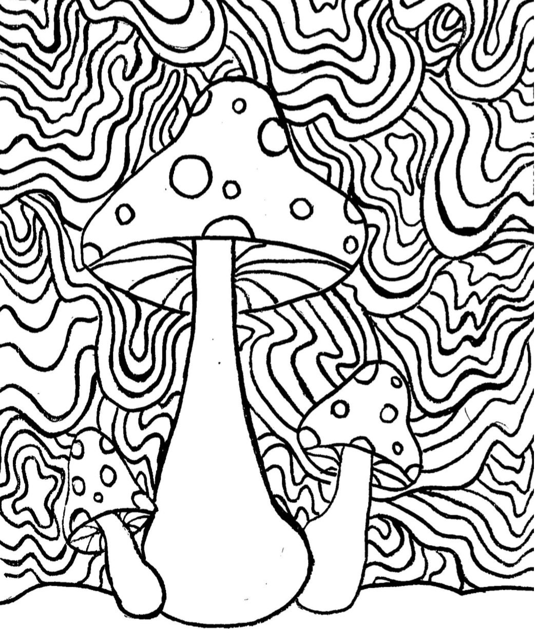 Trippy Coloring Pages