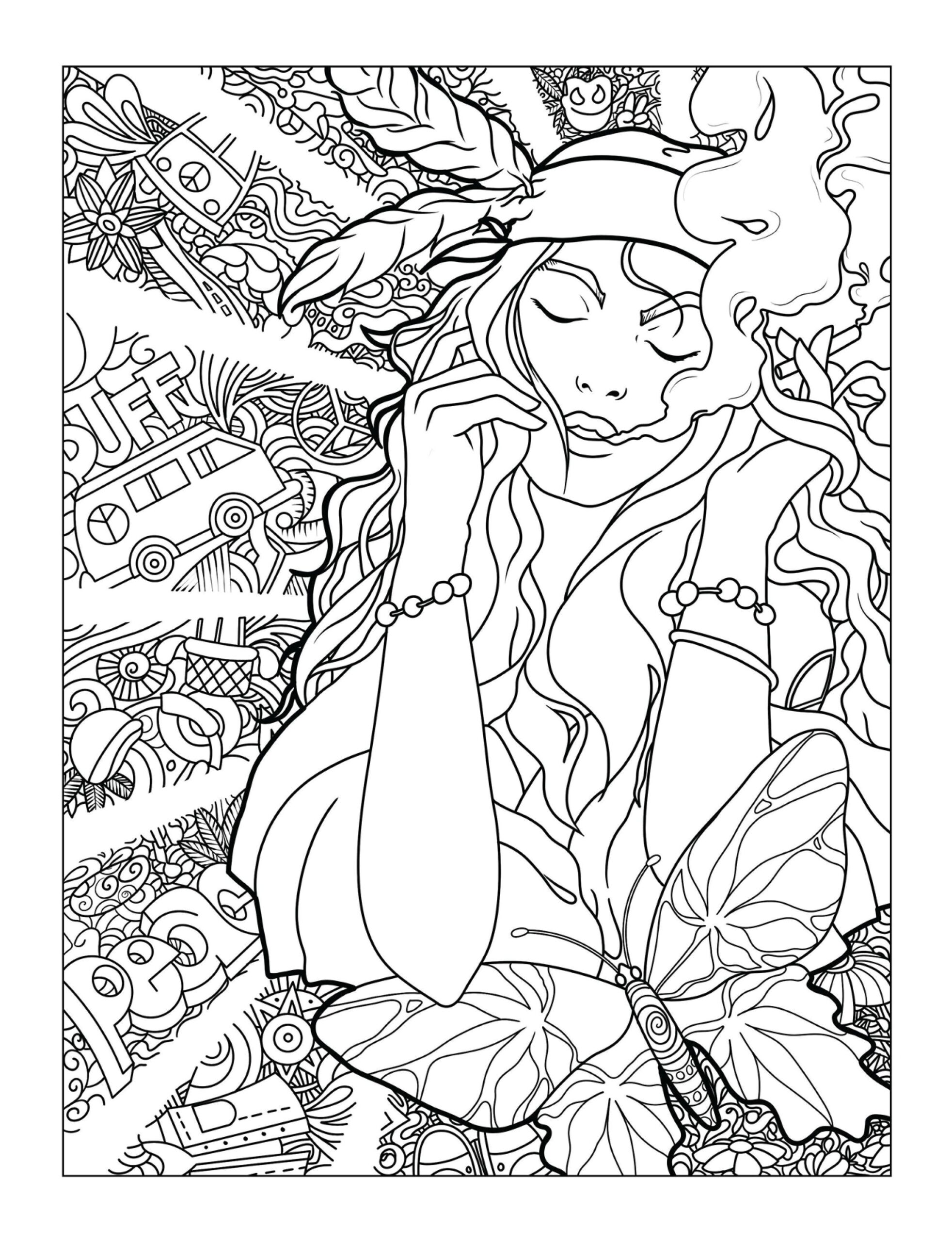 Trippy Coloring Pages Stoner Coloring Pages Coloring Pages For All Ages Coloring Pages For
