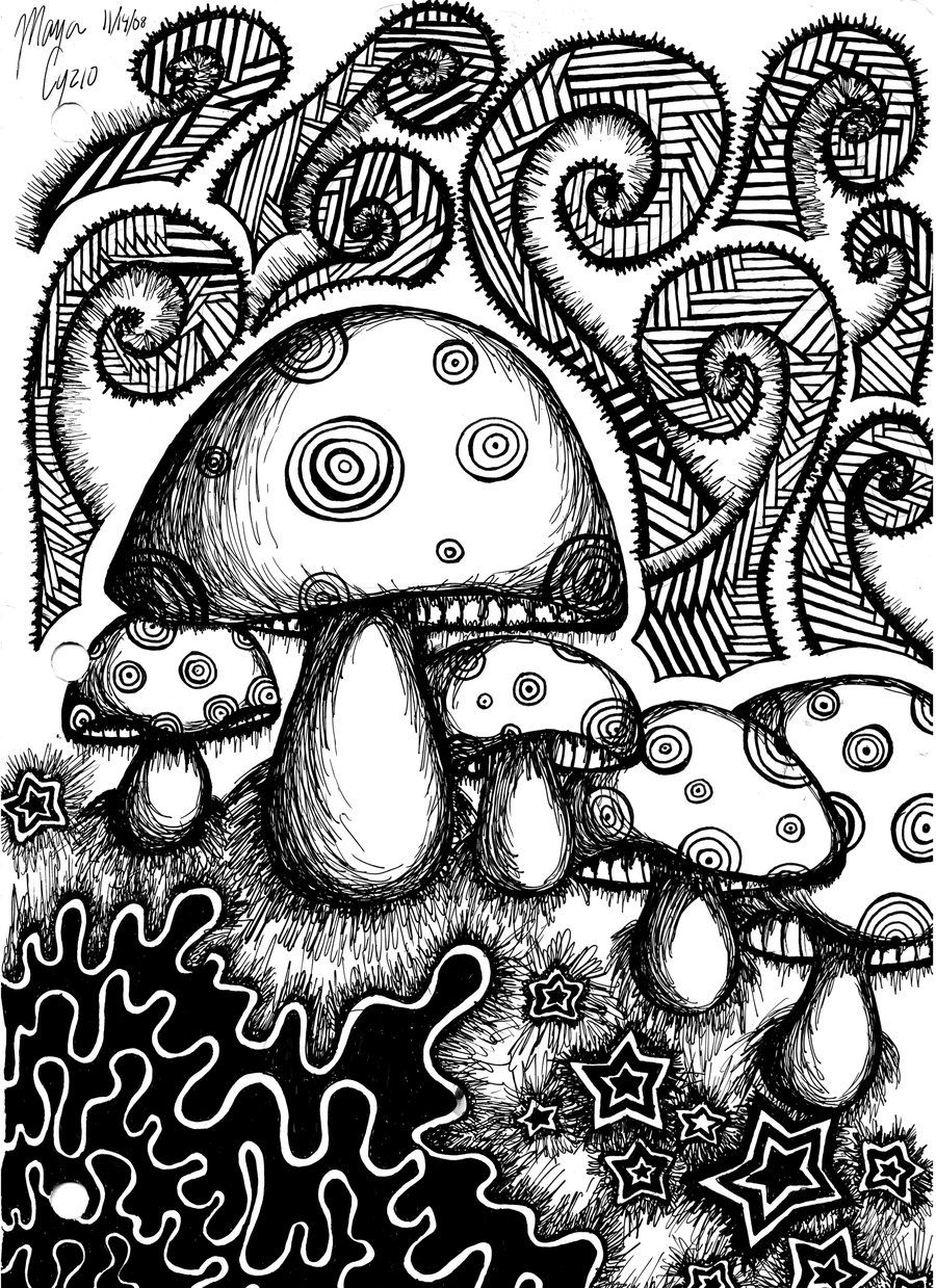 Trippy Coloring Pages To Print Coloring Home