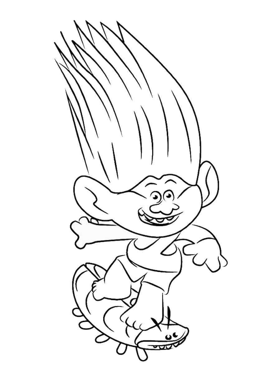 Trolls Coloring Pages