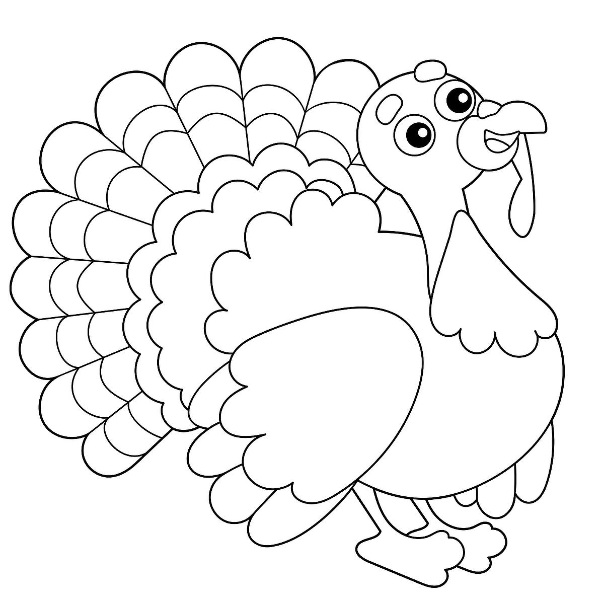 Turkey Coloring Pages Free Fun Printable Coloring Activity Pages Of Turkeys For