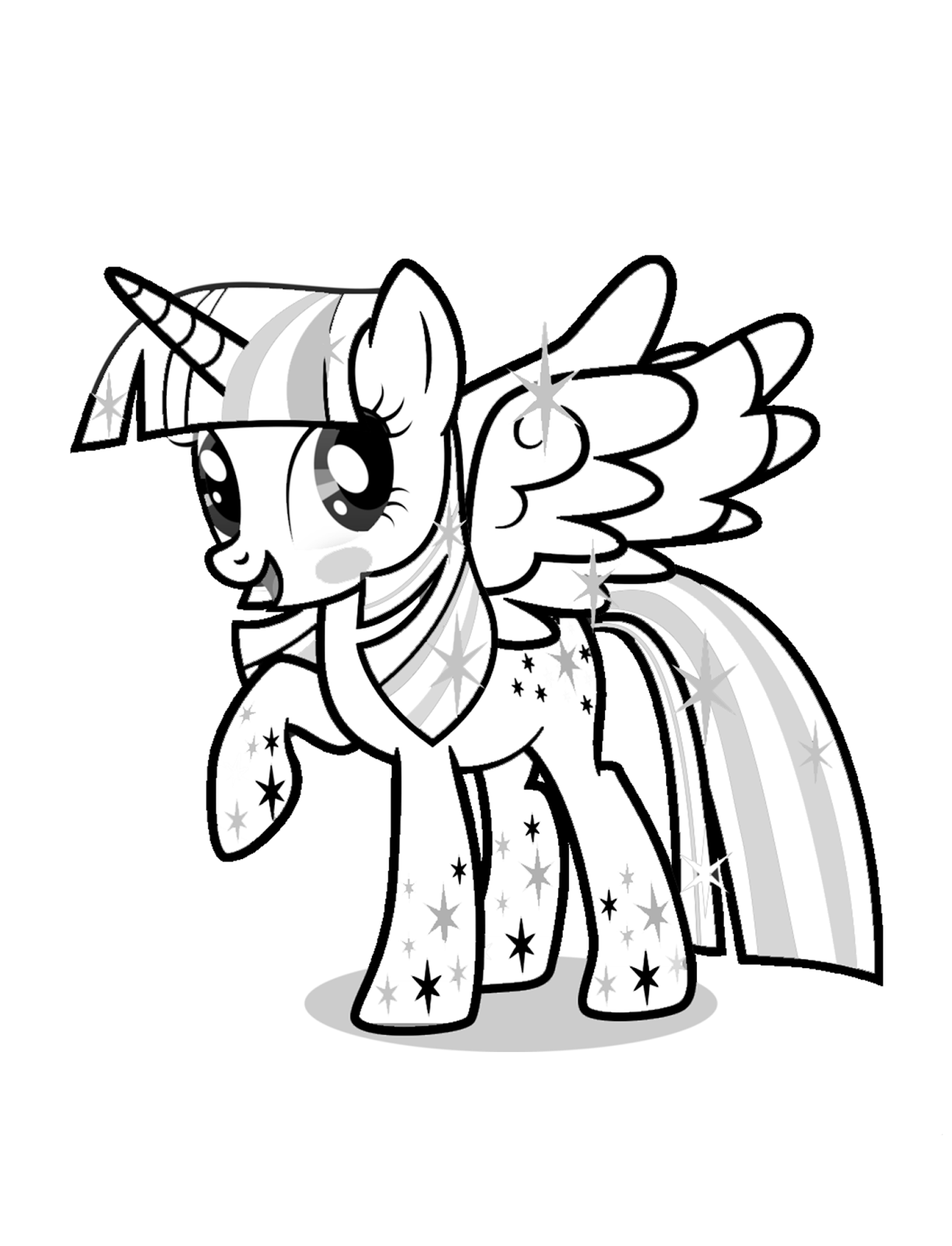 Twilight Sparkle Coloring Pages Best Coloring Pages For Kids