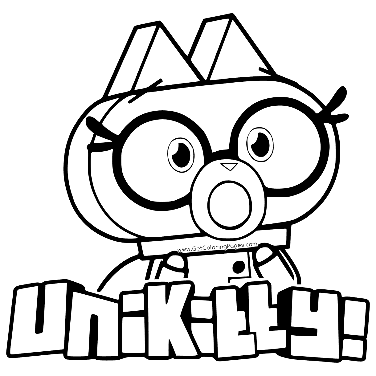 Unikitty Coloring Pages At GetDrawings Free Download