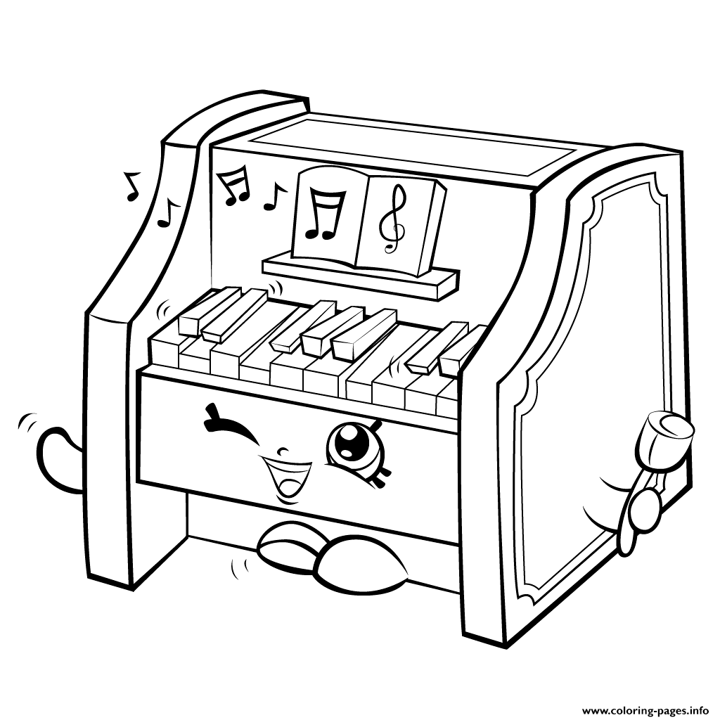 Unique Piano Coloring Page Free Printable Coloring Pages For Kids