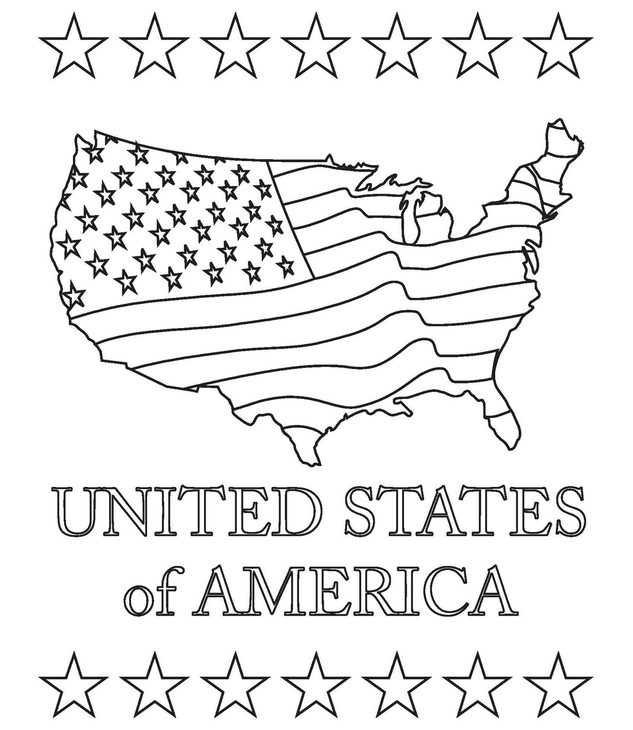 Usa Coloring Pages
