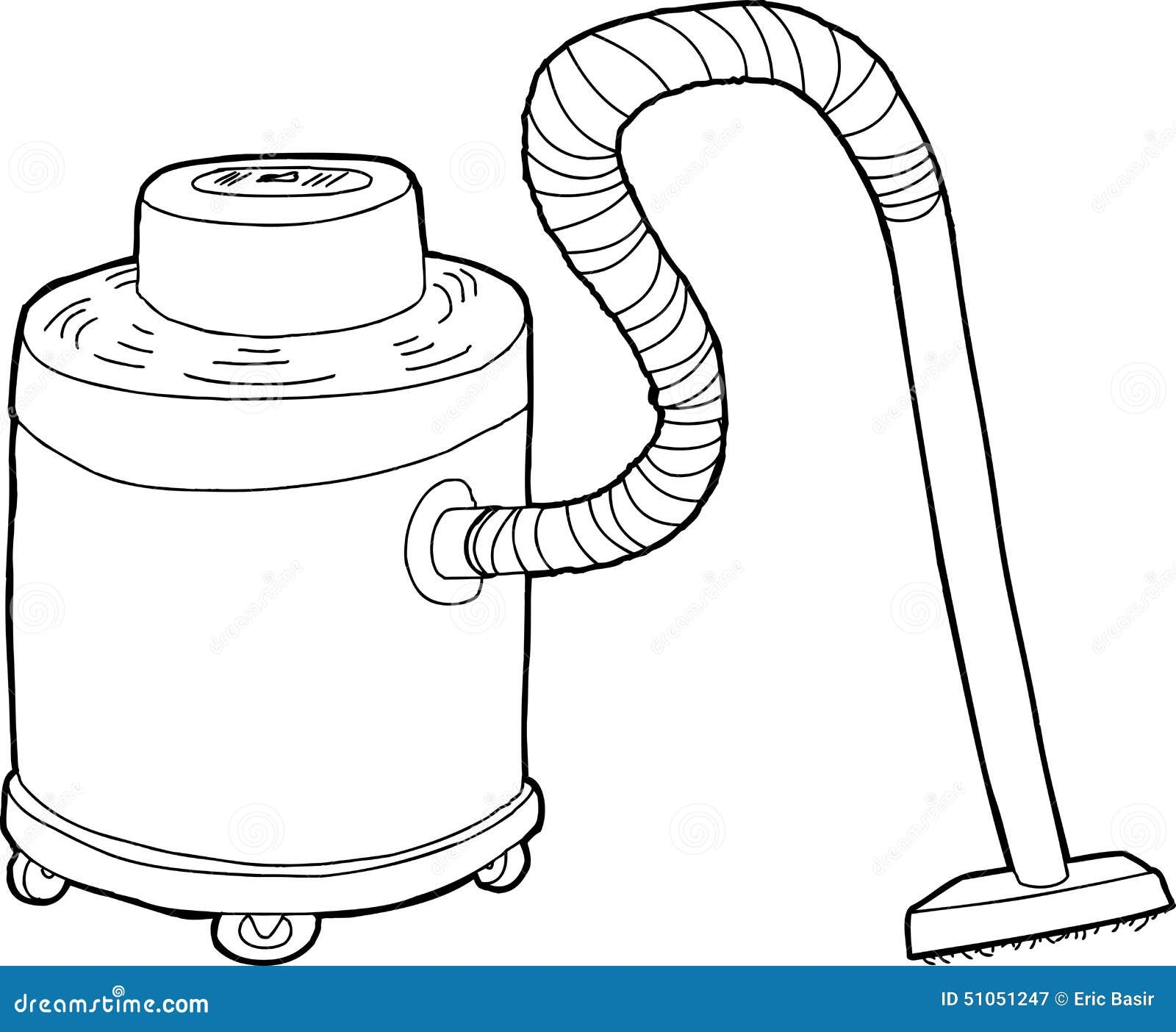 Vacuum Colouring Pages Sketch Coloring Page