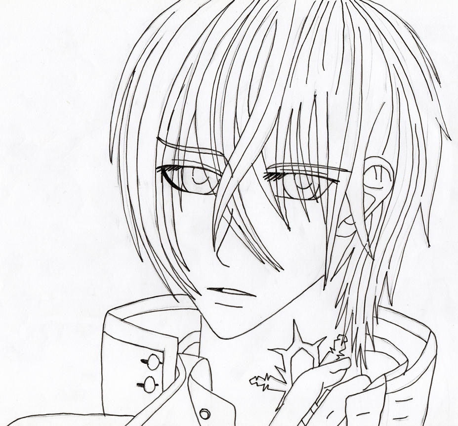 Vampire Knight Coloring Pages To Print Coloring Pages