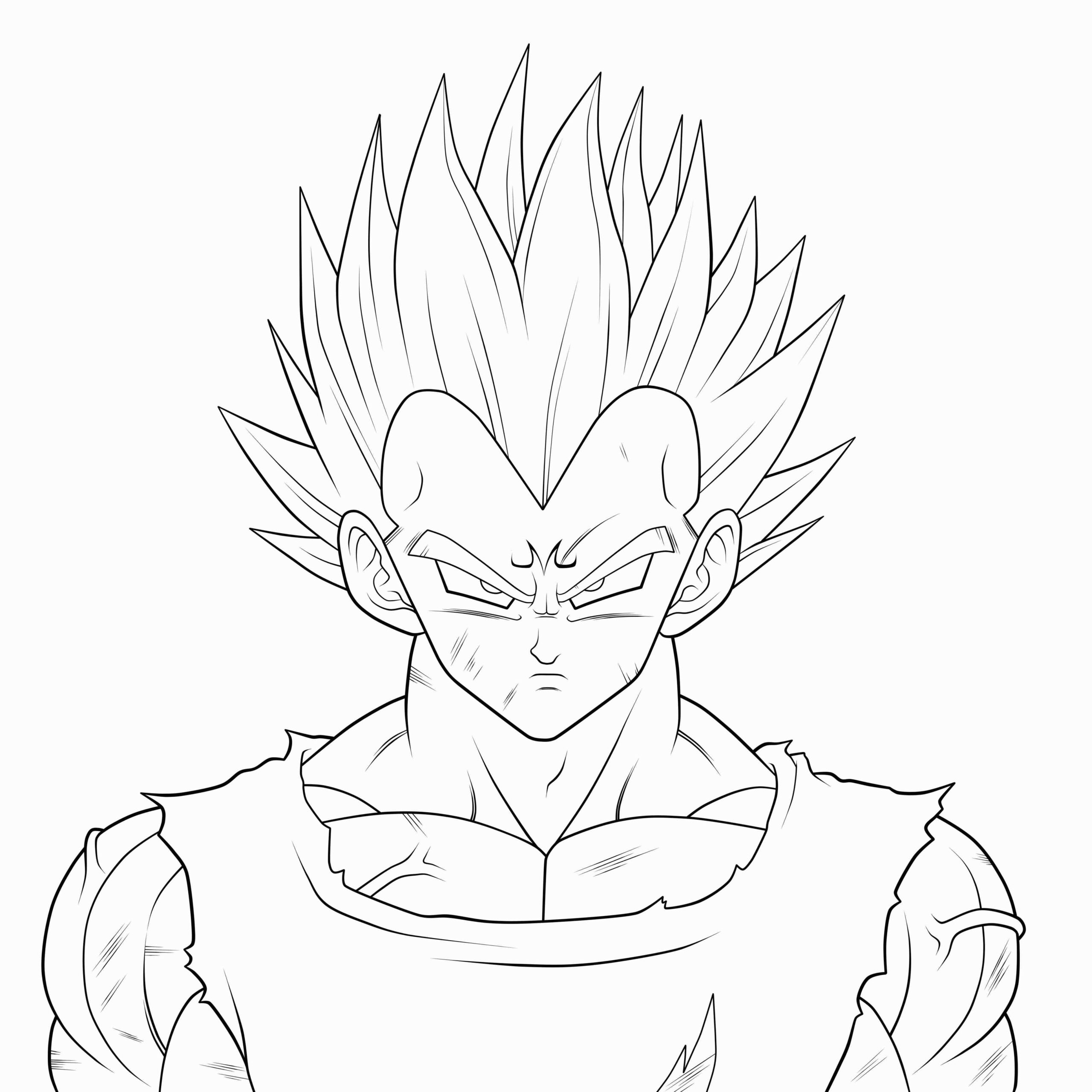 Vegeta And Goku Coloring Pages At GetColorings Free Printable Colorings Pages To Print And