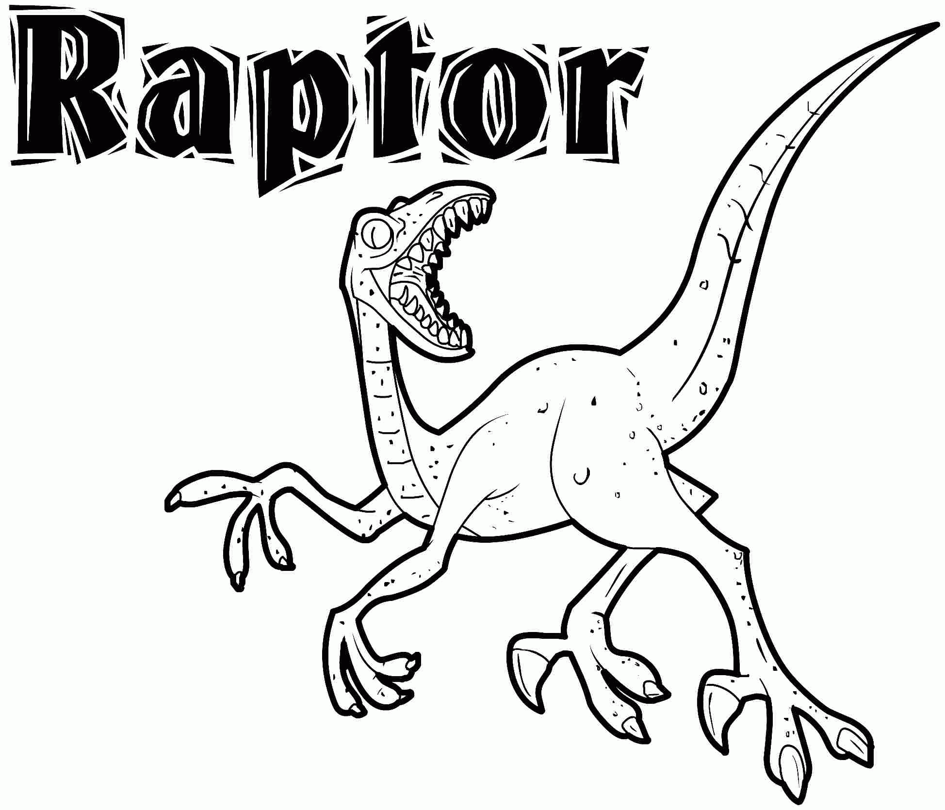 Velociraptor Coloring Pages Best Coloring Pages For Kids
