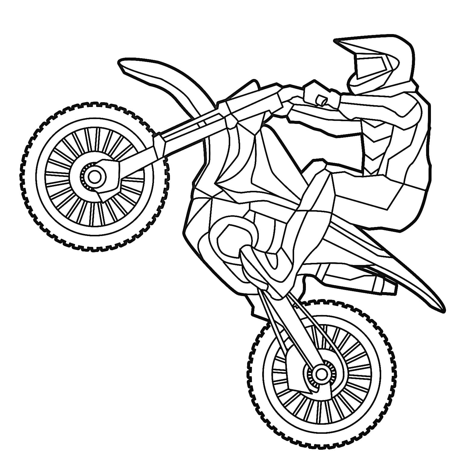 Very Cool Dirt Bike Coloring Page Download Print Or Color Online For Free