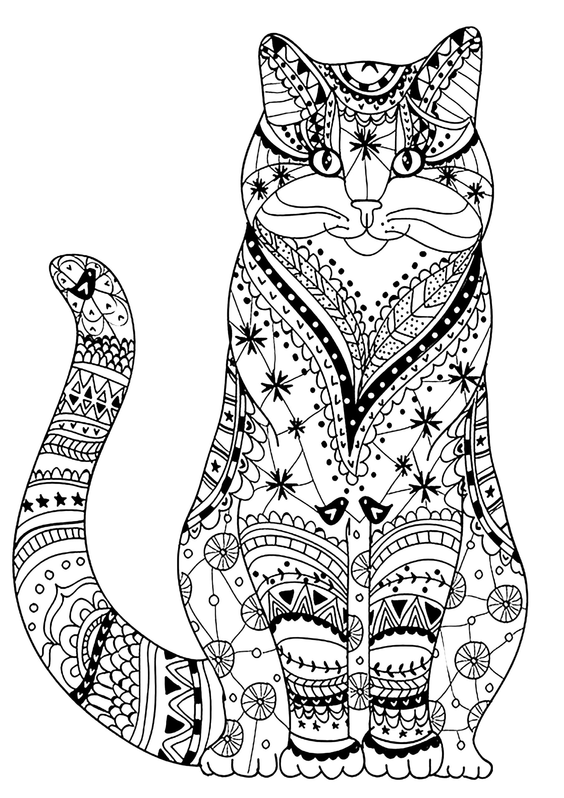 Cats Coloring Pages