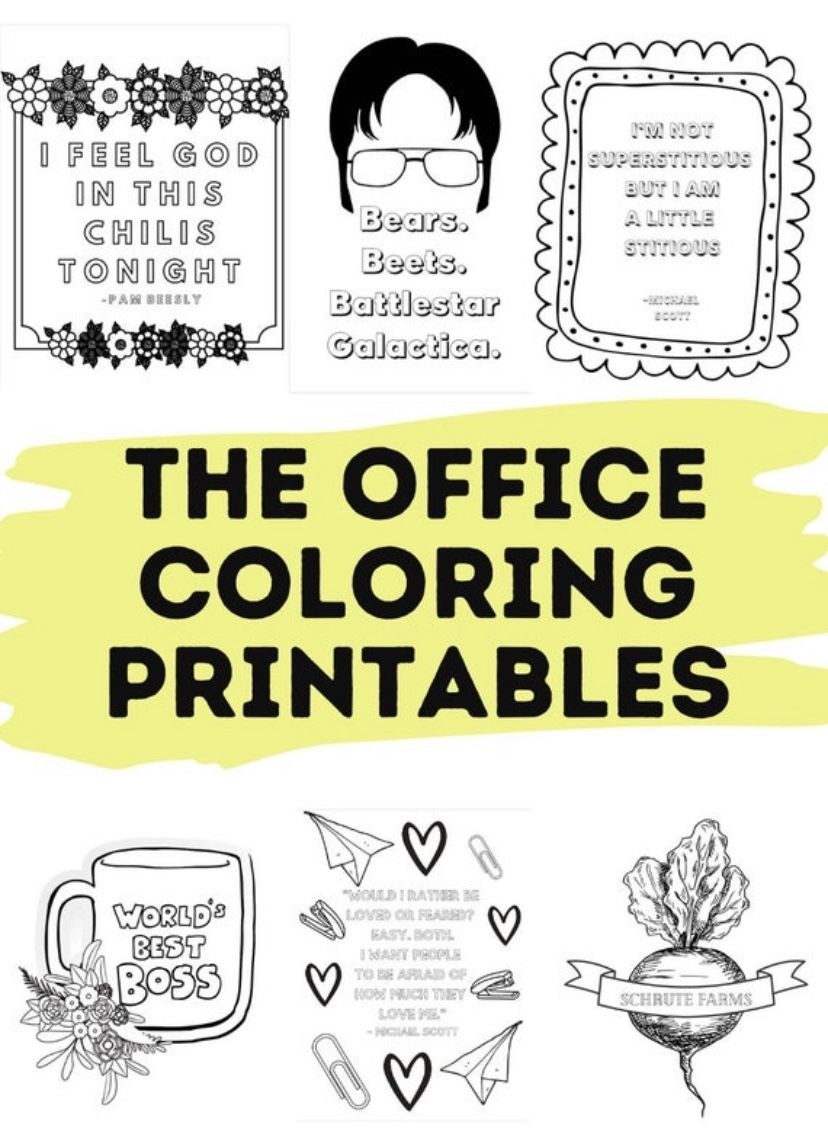 View The Office Coloring Pages Pictures Coloring Pages 2020