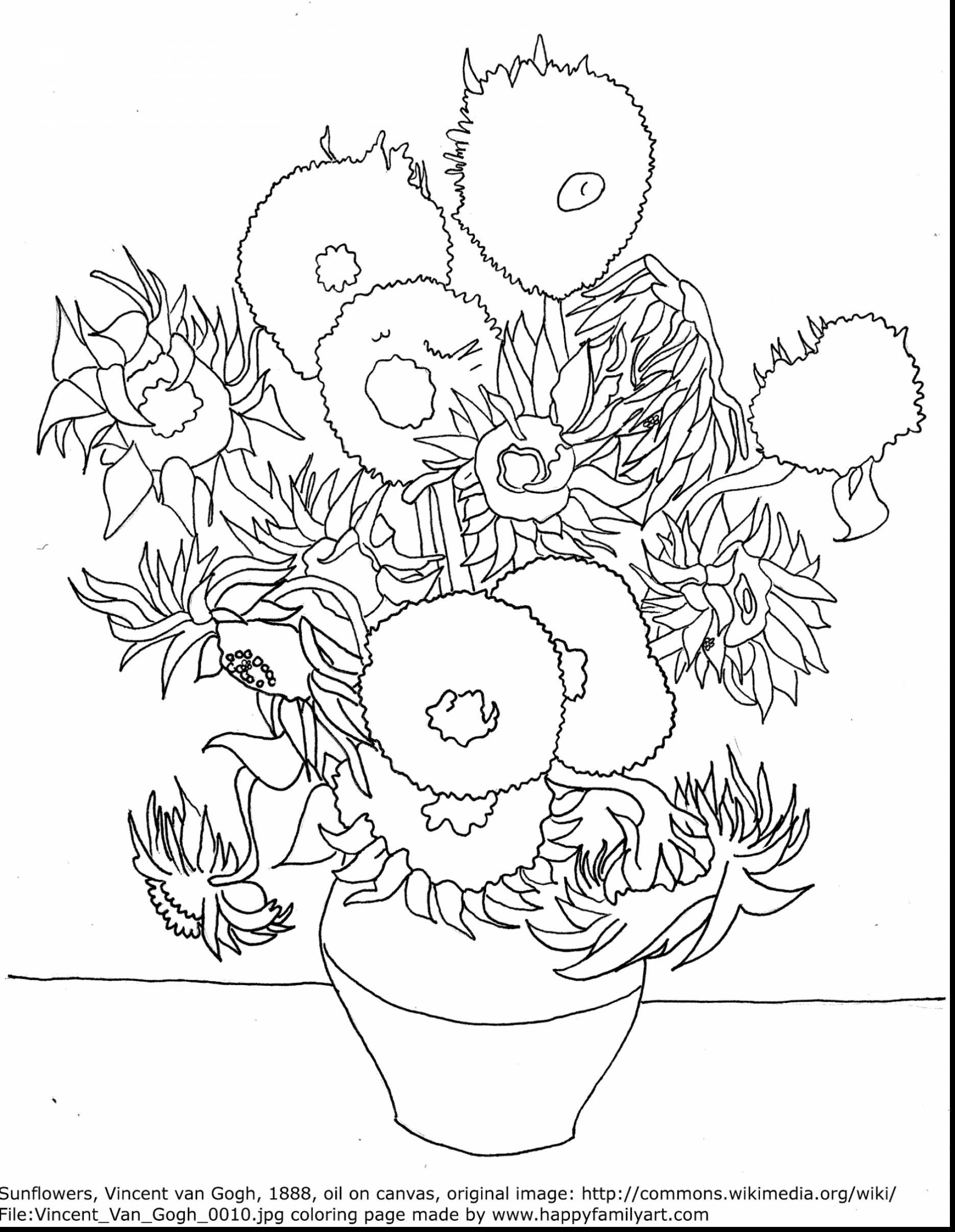 Vincent Van Gogh Coloring Pages At GetColorings Free Printable Colorings Pages To Print