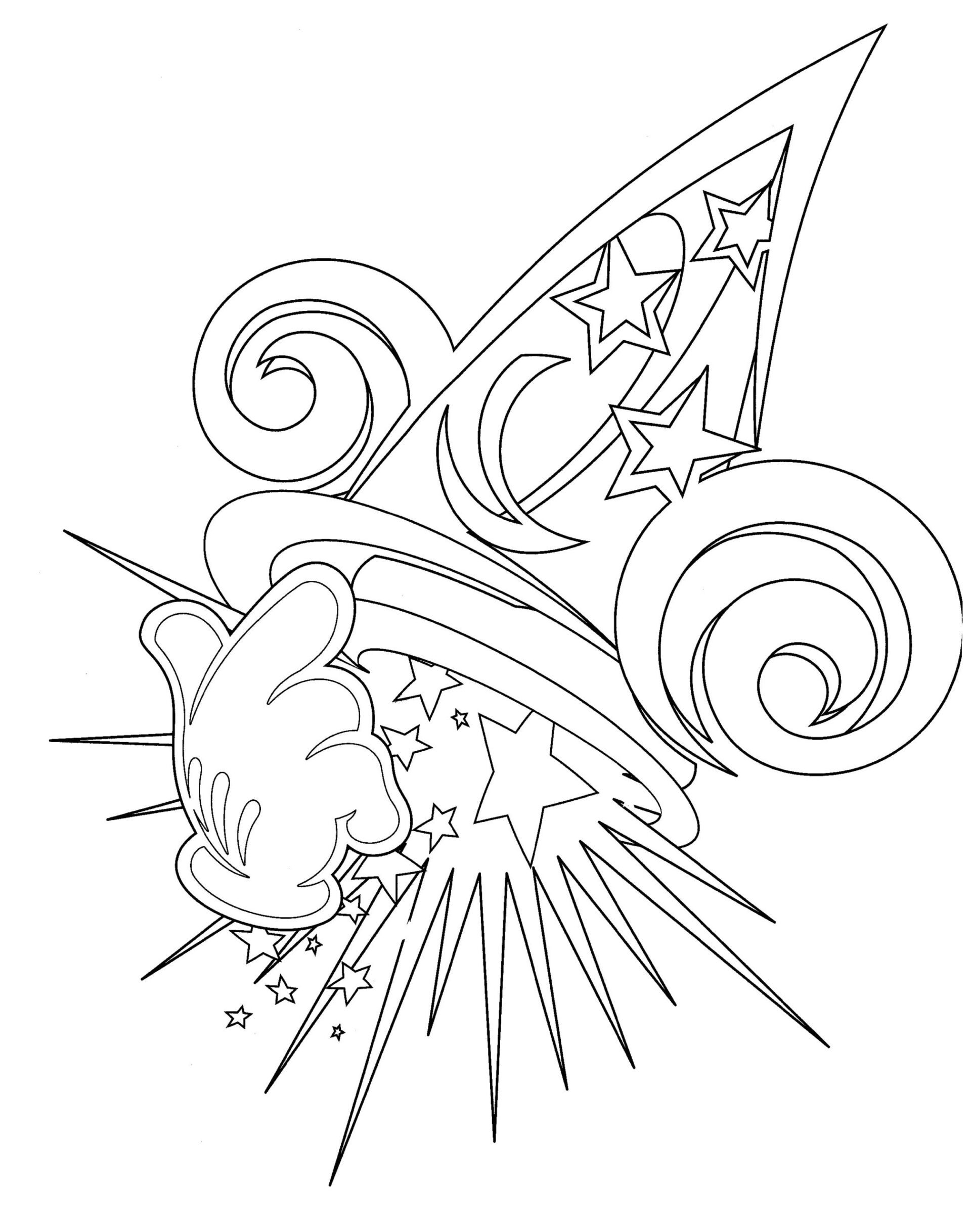 Disney World Coloring Pages