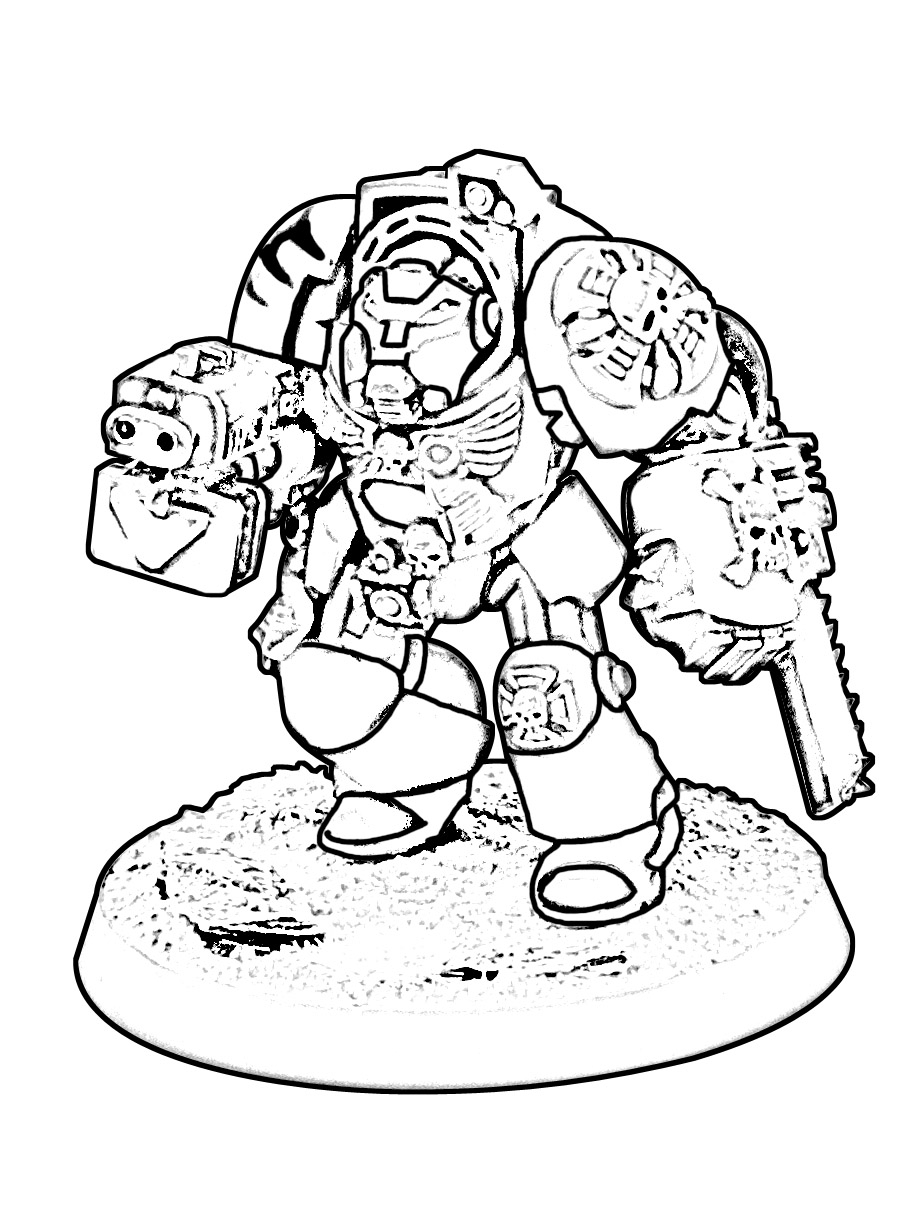 Warhammer Coloring Download Warhammer Coloring For Free 2019