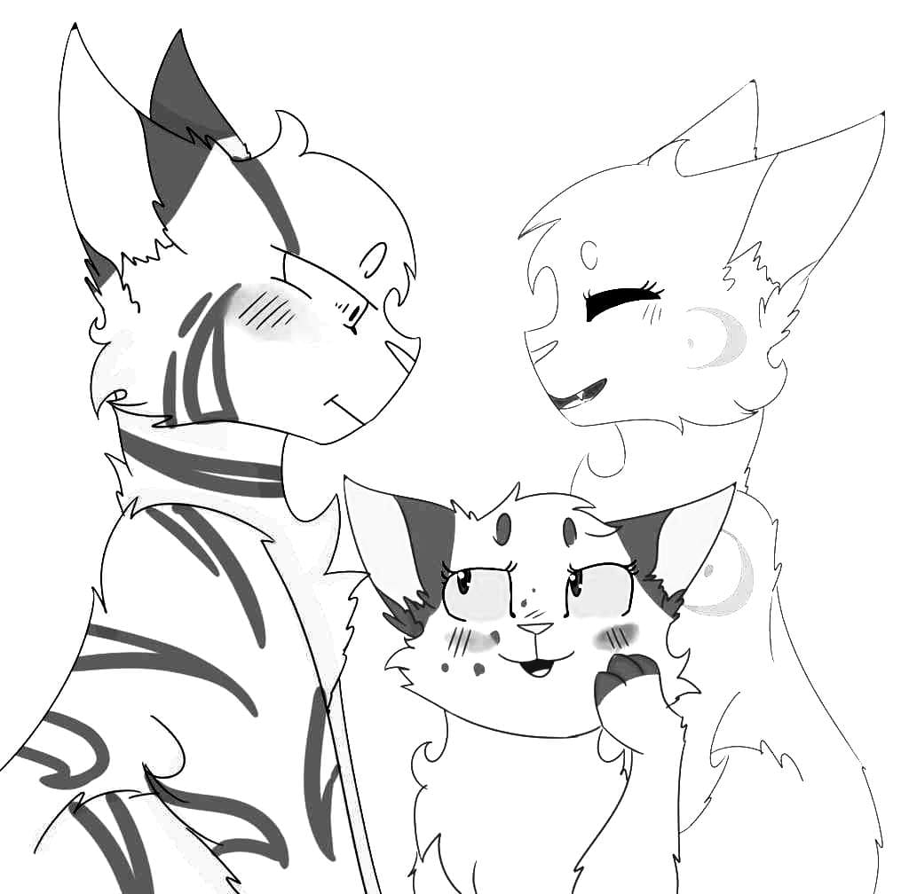 Warrior Cats Coloring Pages Pdf Freee Printable Coloringfolder