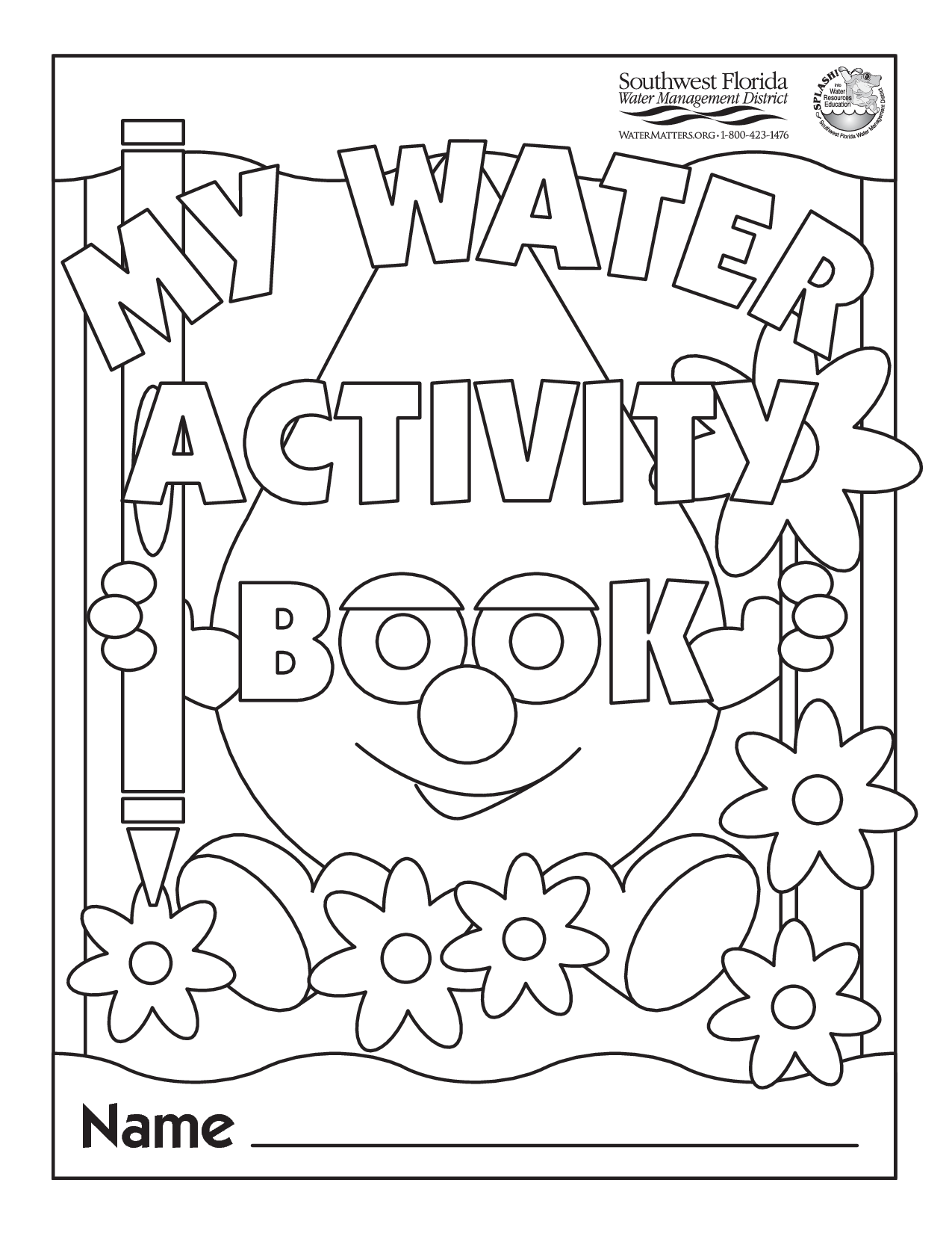 Water Cycle For Kids Coloring Page Coloring Home