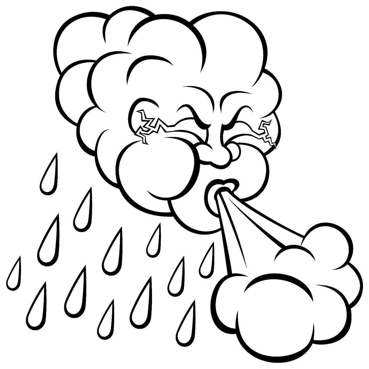 Weather Coloring Pages For Kids Fun Free Printable Coloring Pages Of Weather Events From