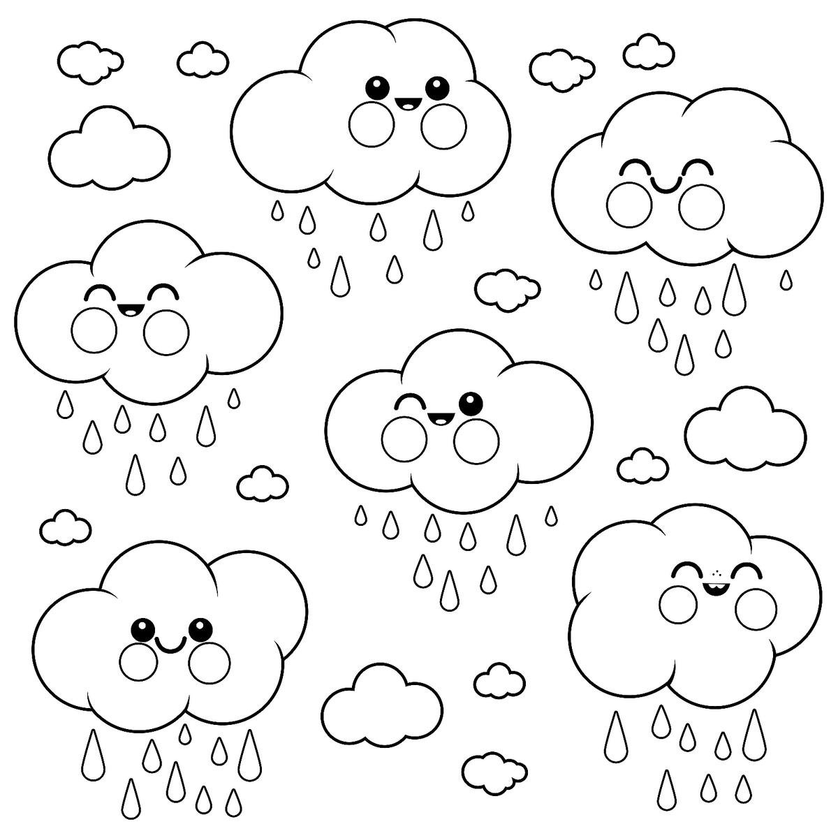 Weather Coloring Pages For Kids Fun Free Printable Coloring Pages Of Weather Events From