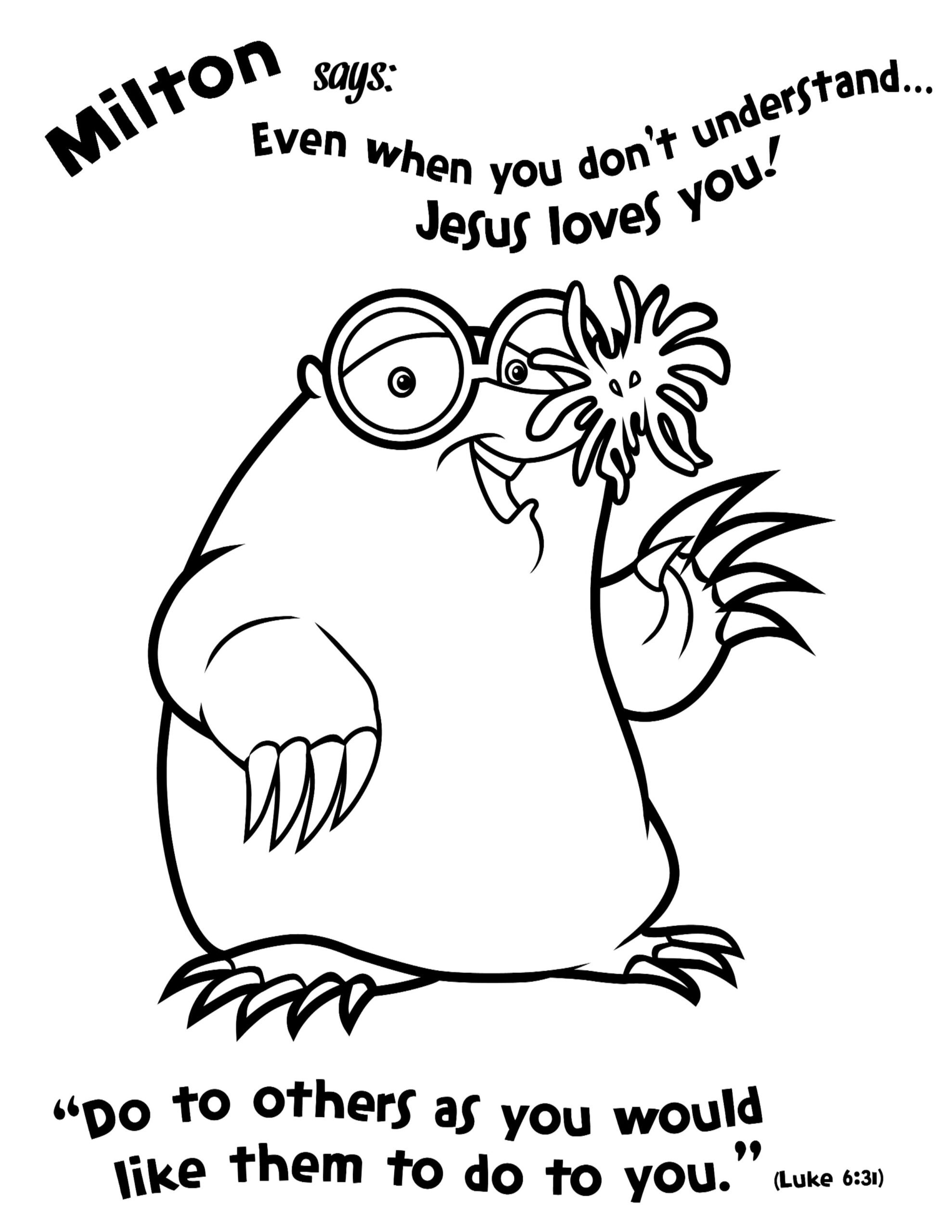 Weird Coloring Pages For Kids Coloring Pages Ideas