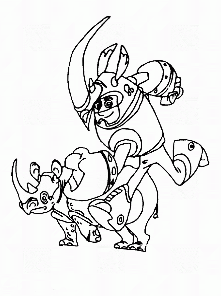 Wild Kratts Coloring Pages