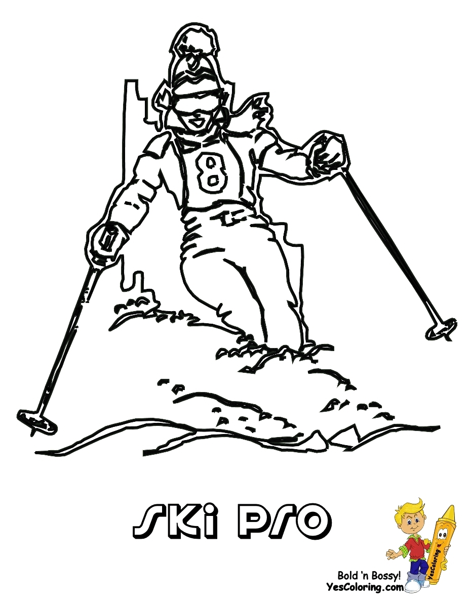 Winter Olympics Coloring Pages At GetColorings Free Printable Colorings Pages To Print And