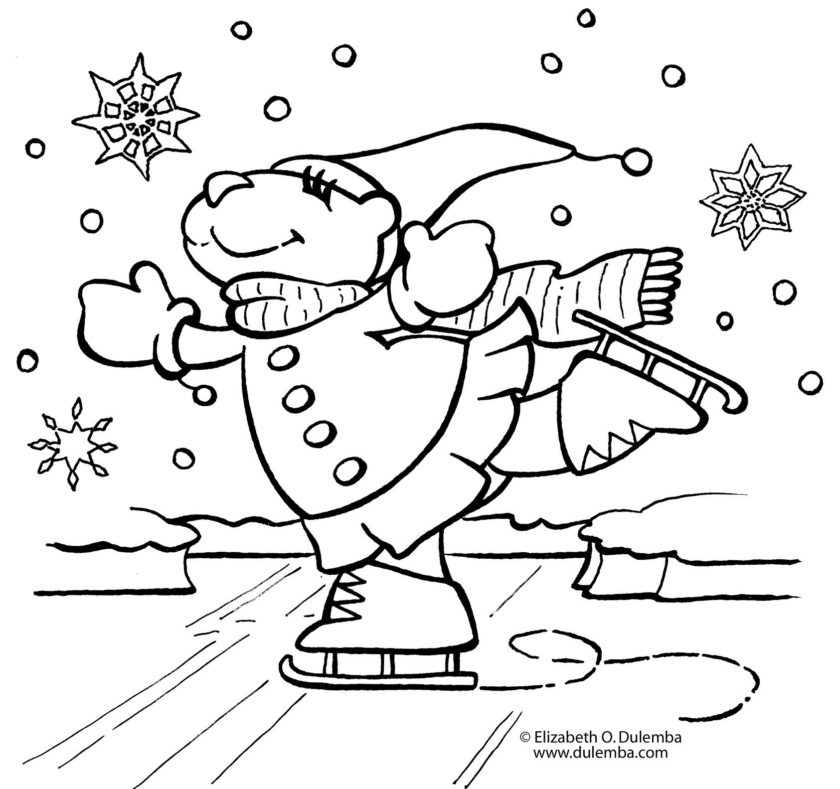 Winter Season Coloring Pages Crafts And Worksheets For Preschool Toddler And Kindergarten