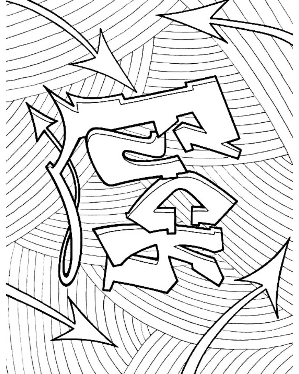 Word Coloring Page Generator