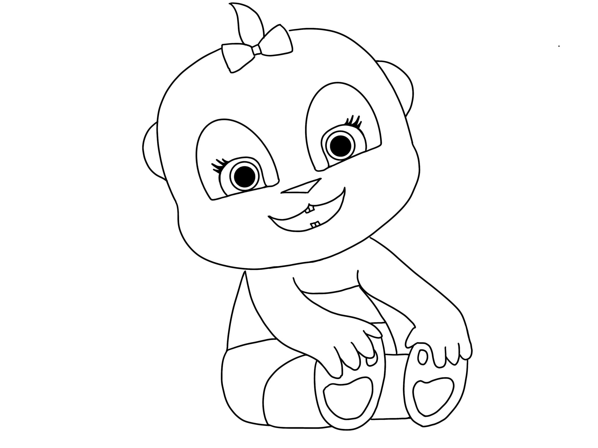 Word Party Printable Coloring Pages