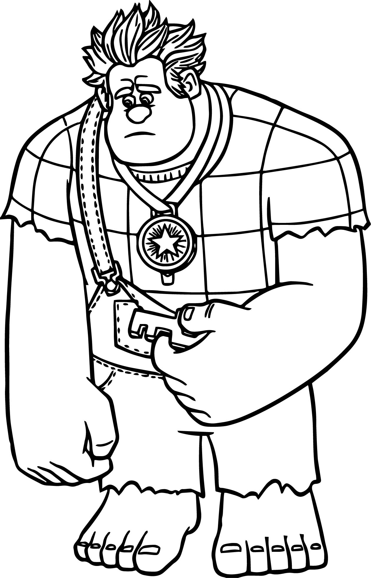 Wreck It Ralph Coloring Pages At GetDrawings Free Download