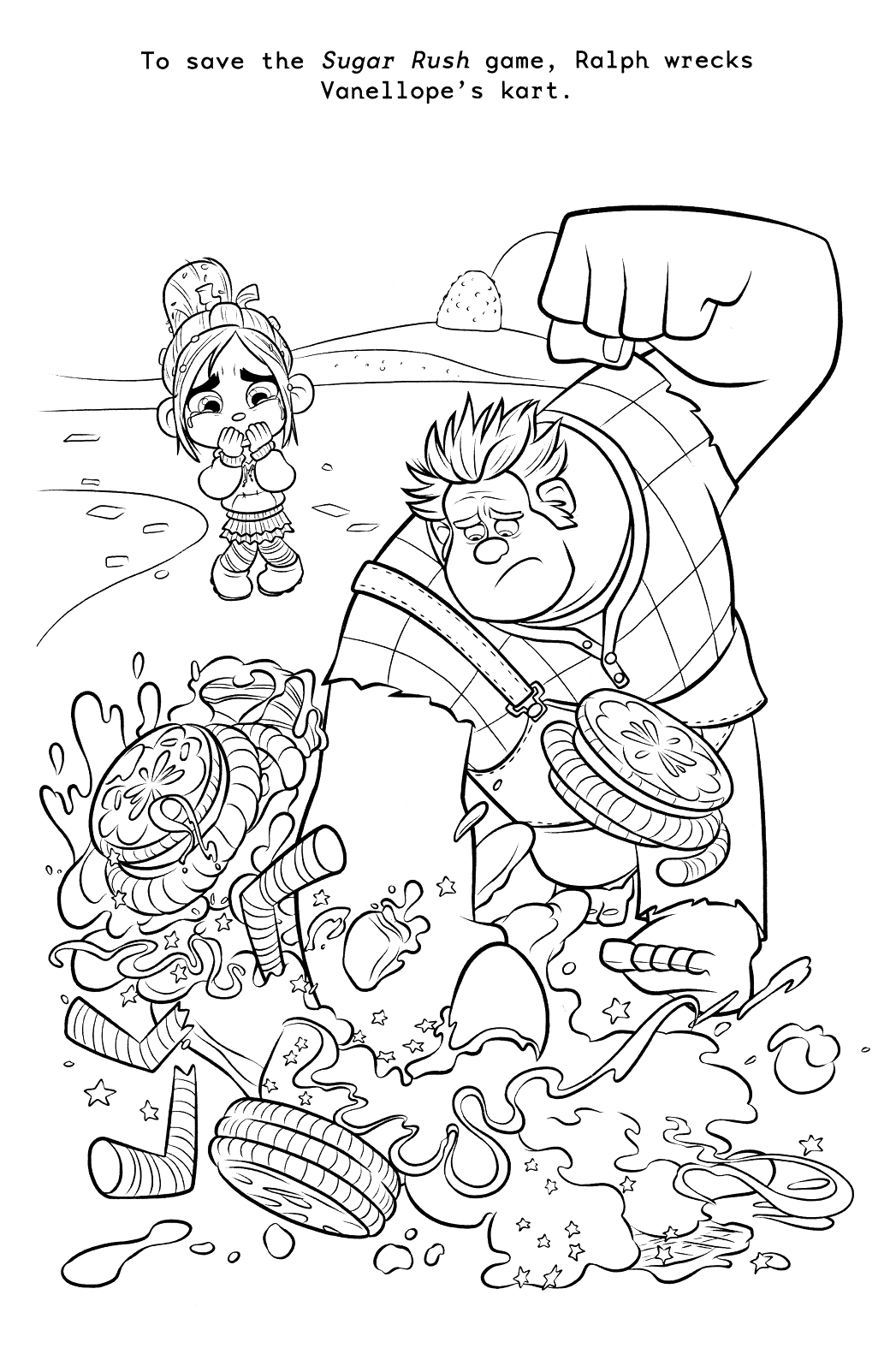 Wreck It Ralph Coloring Pages Best Coloring Pages For Kids