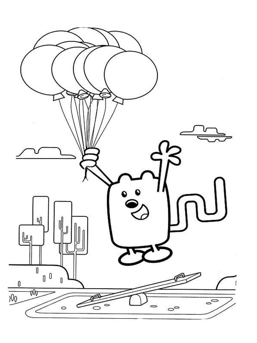 Wubbzy Walden Coloring Pages