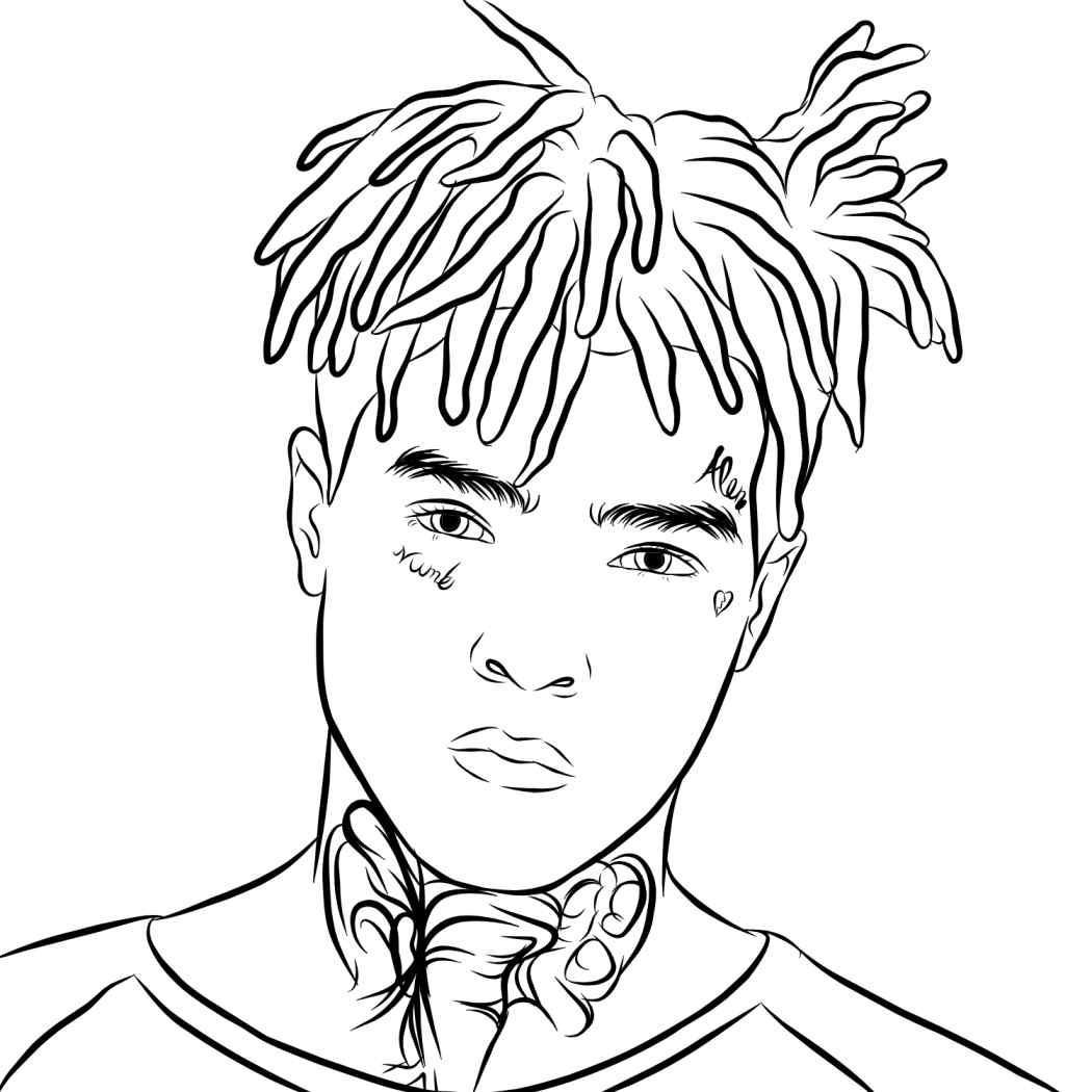 Xxxtentacion Coloring