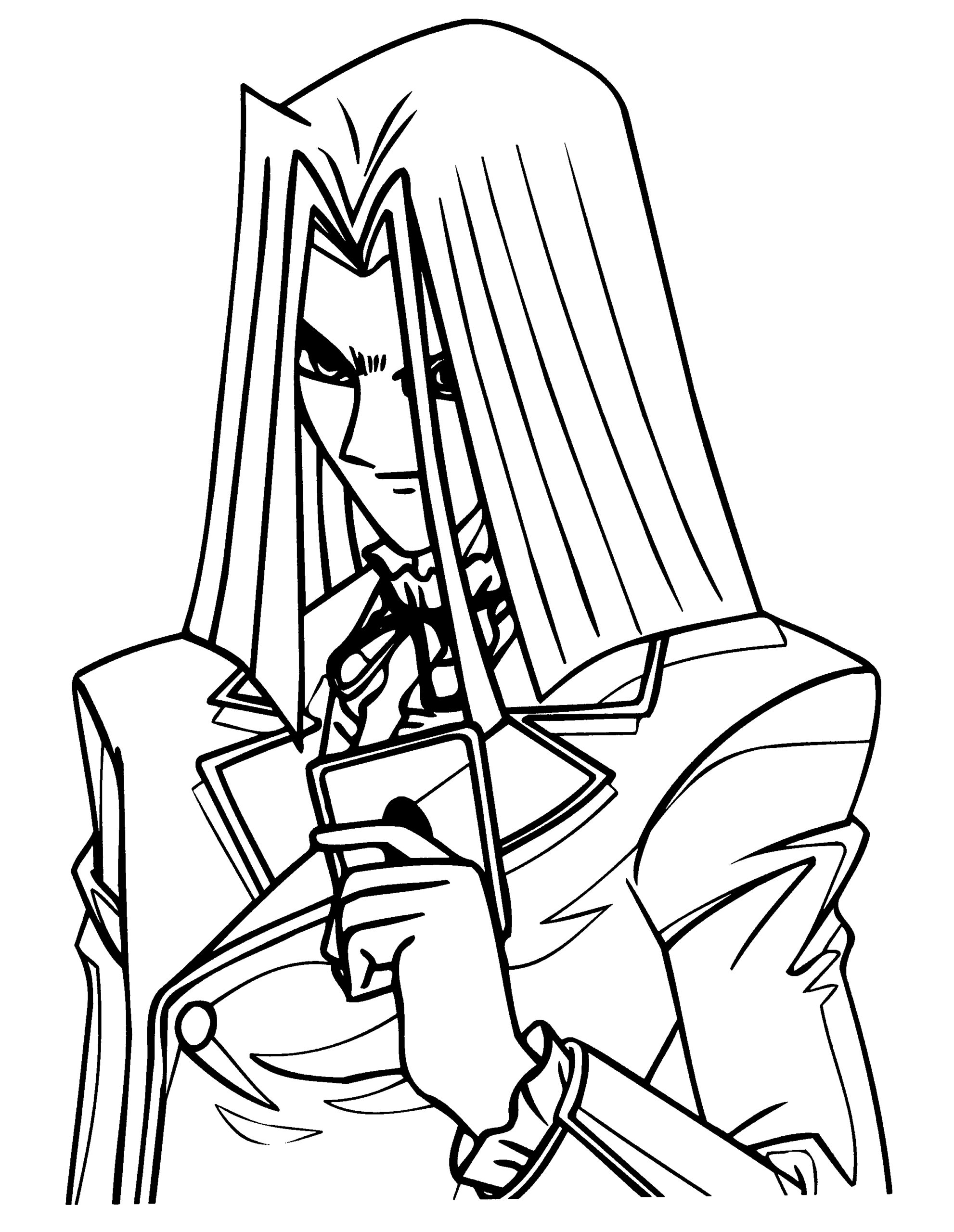 Yu Gi Oh Coloring Pages To Download And Print For Free