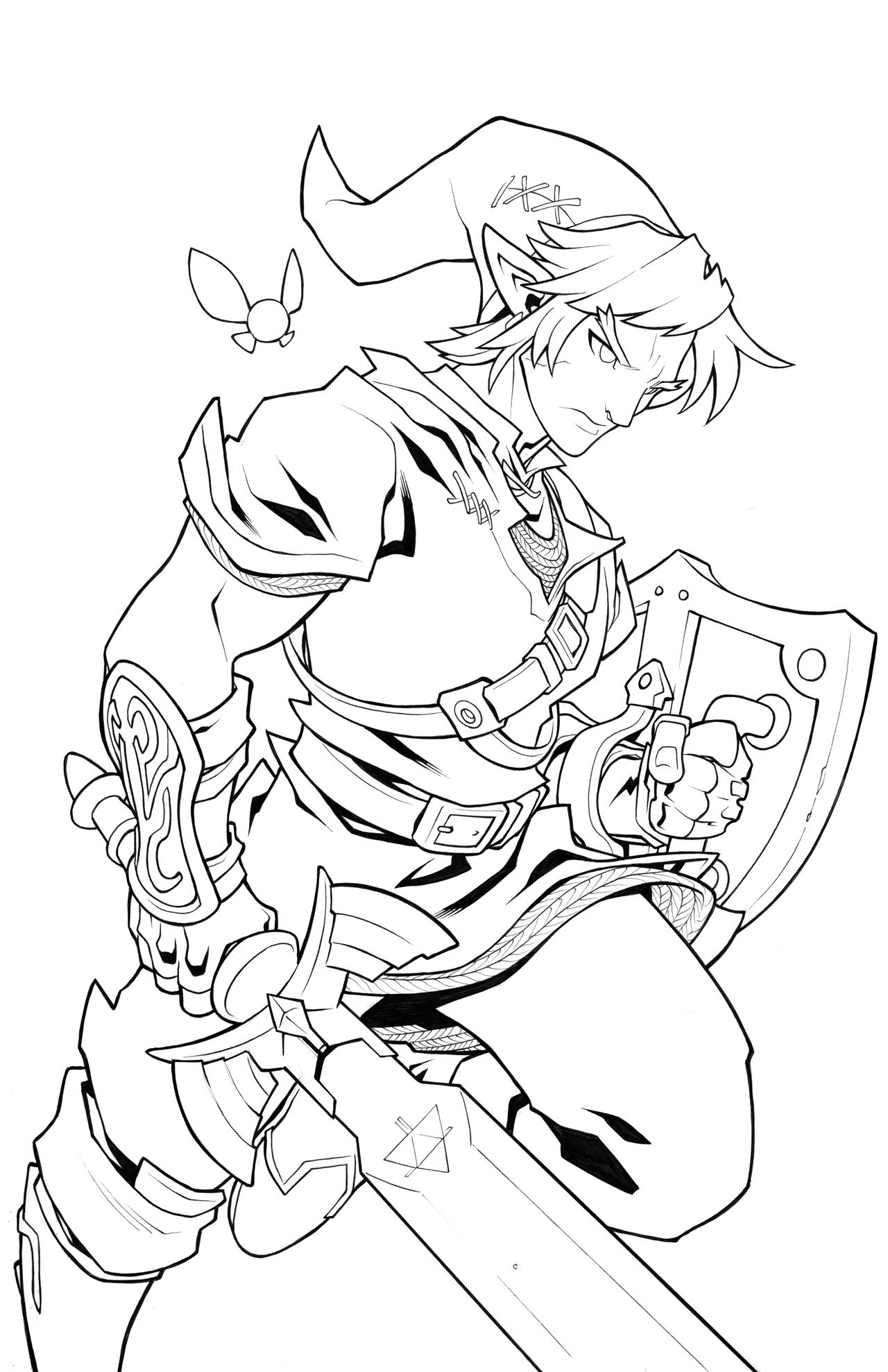 Link Coloring Pages