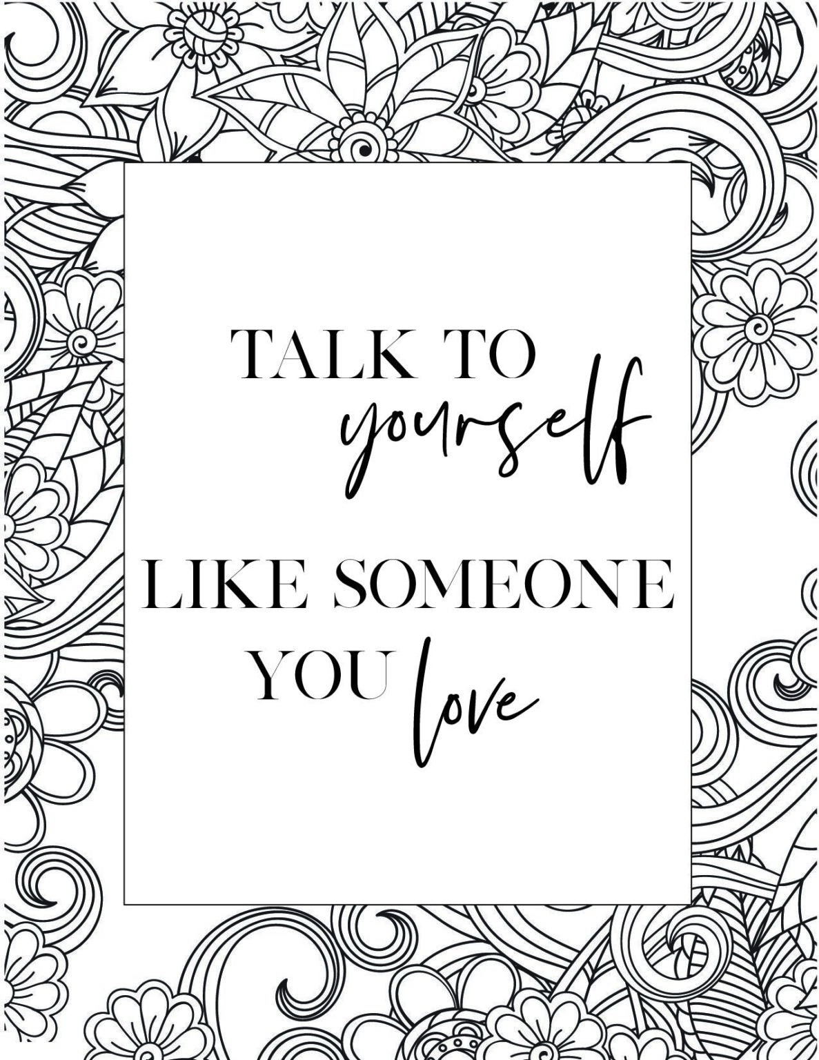 Coloring Pages Of Sayings
