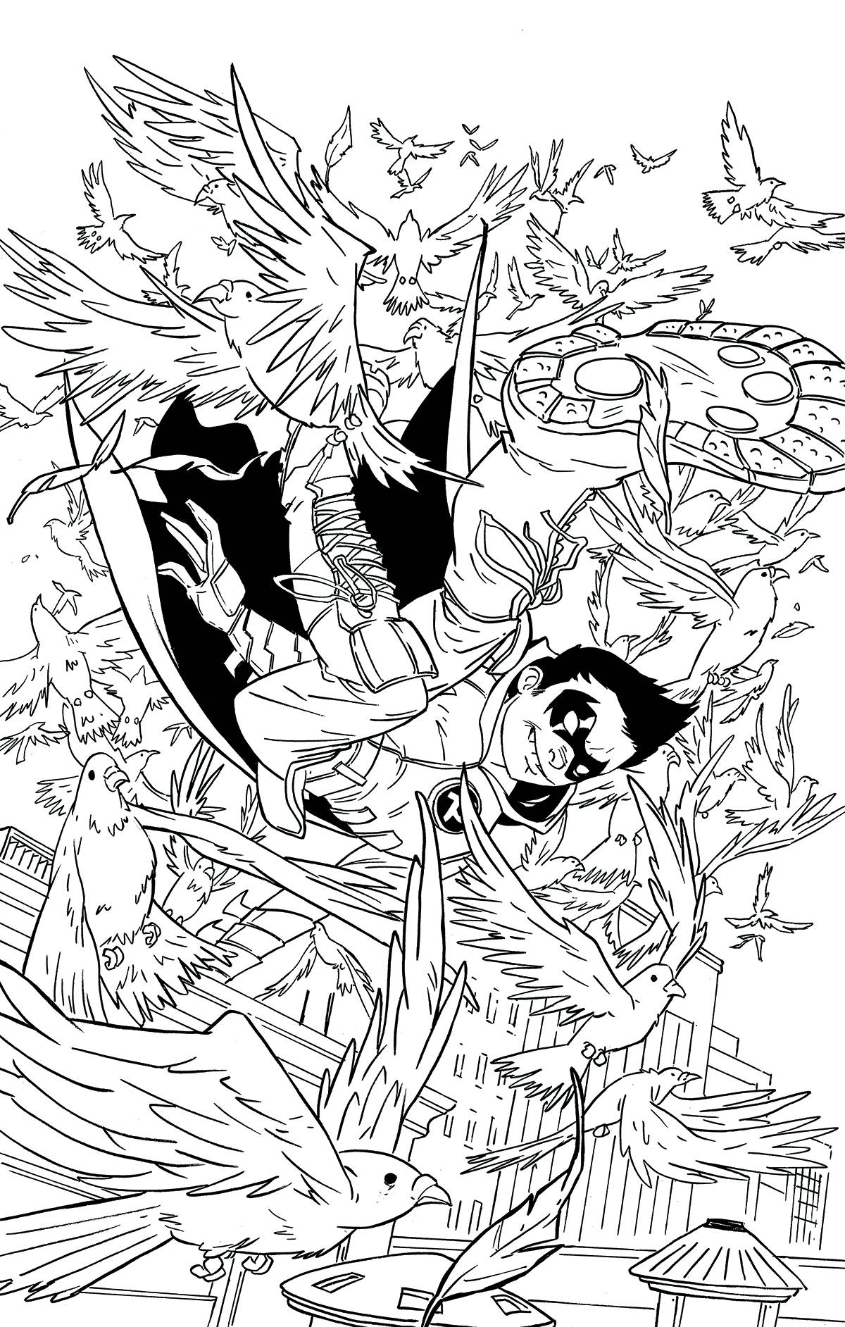 Dc Coloring Pages